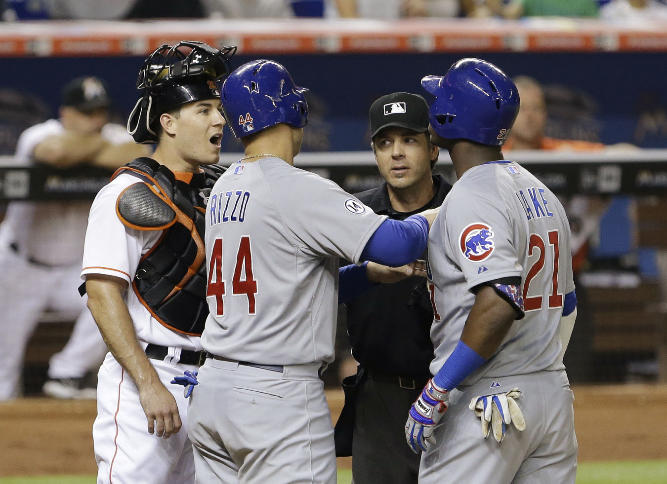 Cubs Marlins Baseball